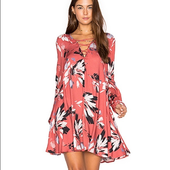 YUMI KIM Revolve Long Sleeve Mini Dress - Picture 1 of 13